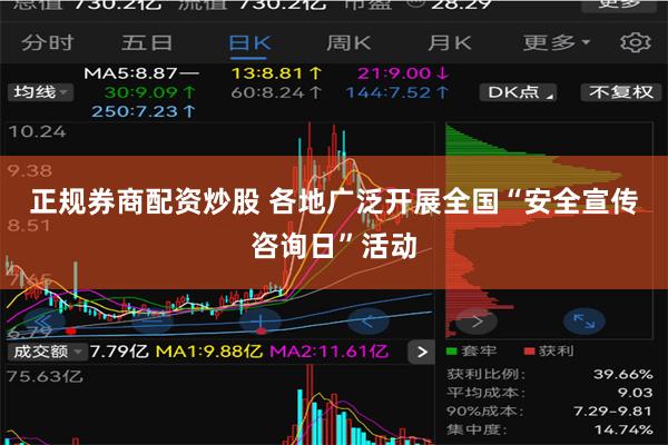 正规券商配资炒股 各地广泛开展全国“安全宣传咨询日”活动