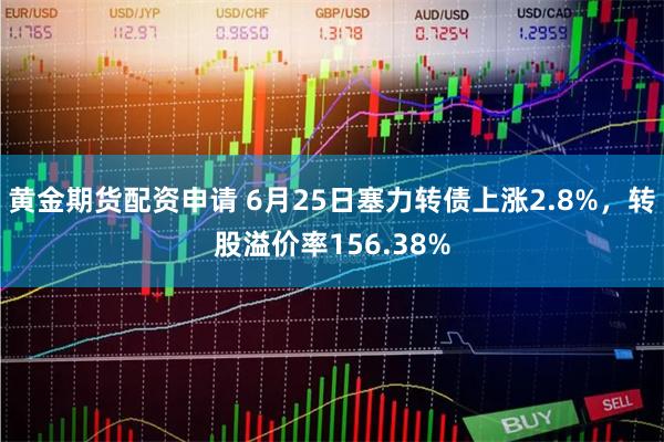 黄金期货配资申请 6月25日塞力转债上涨2.8%，转股溢价率156.38%